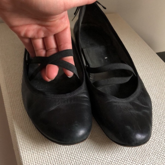 Stuart Weitzman leather ballet flats - Picture 5 of 9